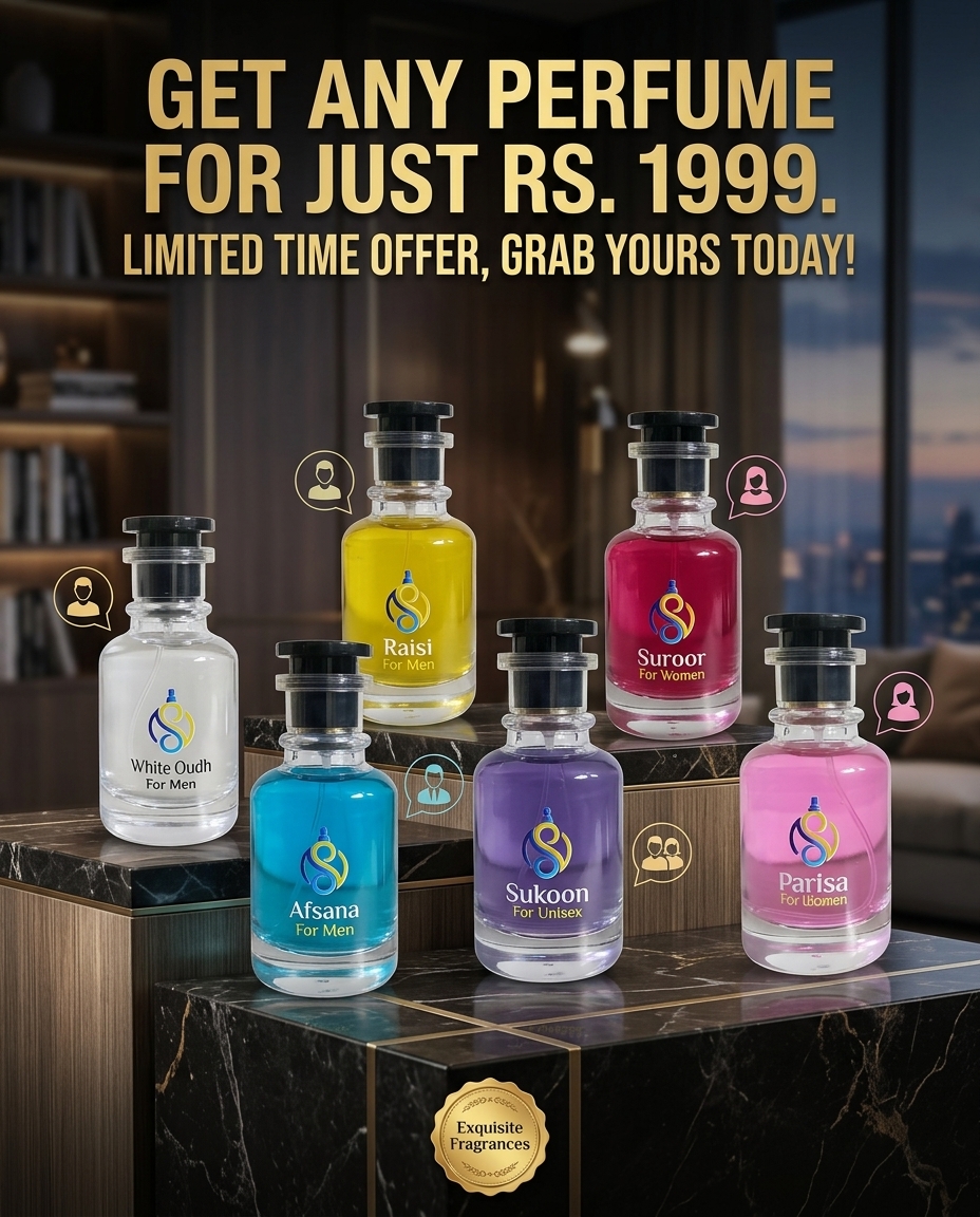 Choose Any 50ml For Rs. 1999 only
